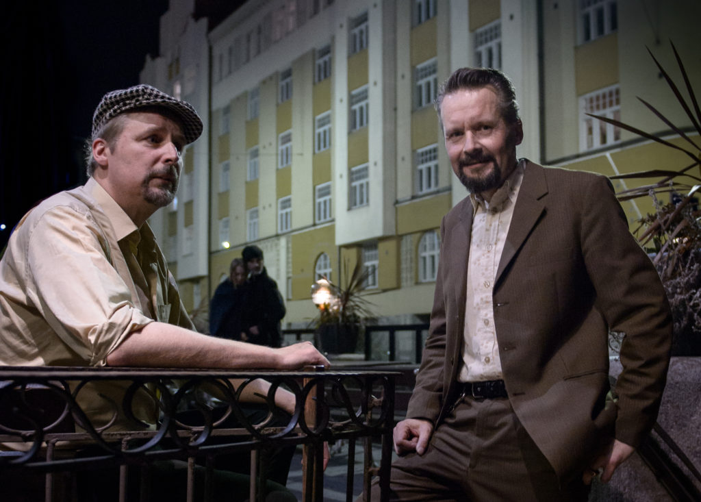 Nieminen ja Litmanen Helsingin kesäyössä